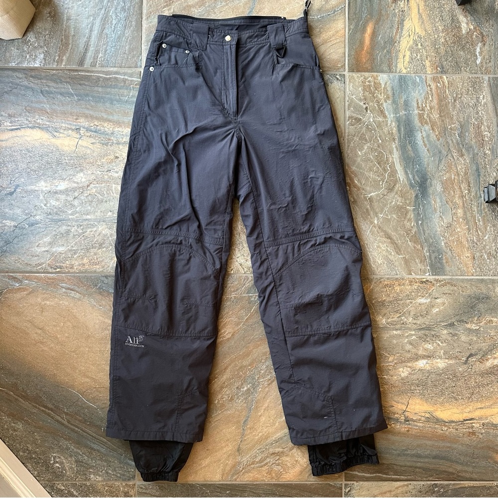 Obermeyer Women’s Gypsy Ski Pants Gray Size 8 Snowboarding Skiing - Picture 2 of 13